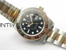 GMT-Master II 126711CHNR 904L/RG GMF 1:1 Best Edition Black Dial on 904L/RG Bracelet VR3285