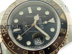 GMT-Master II 126711CHNR 904L/RG GMF 1:1 Best Edition Black Dial on 904L/RG Bracelet VR3285