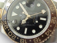 GMT-Master II 126711CHNR 904L/RG GMF 1:1 Best Edition Black Dial on 904L/RG Bracelet VR3285