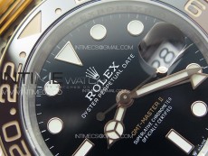 GMT-Master II 126711CHNR 904L/RG GMF 1:1 Best Edition Black Dial on 904L/RG Bracelet VR3285