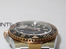 GMT-Master II 126711CHNR 904L/RG GMF 1:1 Best Edition Black Dial on 904L/RG Bracelet VR3285