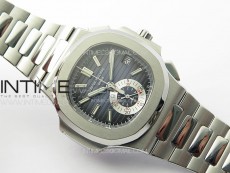 Nautilus 5980 SS PPF Best Edition Blue Dial on SS Bracelet A28-520