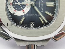 Nautilus 5980 SS PPF Best Edition Blue Dial on SS Bracelet A28-520