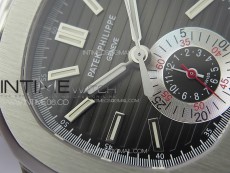 Nautilus 5980 SS PPF Best Edition Black Dial on SS Bracelet A28-520