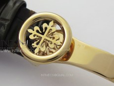 Annual Calendar Moonphase 5396 RG ZF 1:1 Best Edition White/Blue Dial on Brown Leather Strap A324