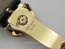 Annual Calendar Moonphase 5396 RG ZF 1:1 Best Edition White/Blue Dial on Brown Leather Strap A324