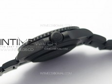 Submariner DIW Carbon Bezel VSF 1:1 Best Edition Green Dial on DLC Bracelet VS3135 (Free Rubber Straps)