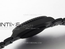 Submariner DIW Carbon Bezel VSF 1:1 Best Edition Green Dial on DLC Bracelet VS3135 (Free Rubber Straps)