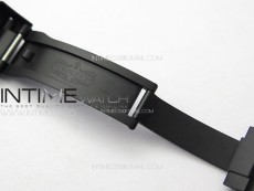 Submariner DIW Carbon Bezel VSF 1:1 Best Edition Green Dial on DLC Bracelet VS3135 (Free Rubber Straps)