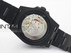Submariner DIW Carbon Bezel VSF 1:1 Best Edition Green Dial on DLC Bracelet VS3135 (Free Rubber Straps)