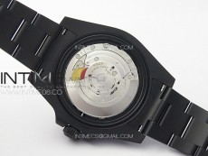 Submariner DIW Carbon Bezel VSF 1:1 Best Edition Green Dial on DLC Bracelet VS3135 (Free Rubber Straps)