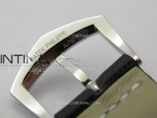 Calatrava 5226G SS PPF 1:1 Best Edition Gray Rock Dial on Black Nylon Strap 330CS
