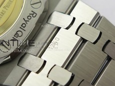 Royal Oak 39mm 16202 50th SS ZF 1:1 Best Edition Green Textured Dial on SS Bracelet A7121