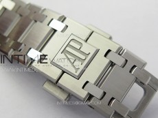 Royal Oak 39mm 16202 50th SS ZF 1:1 Best Edition Green Textured Dial on SS Bracelet A7121