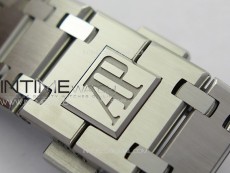 Royal Oak 39mm 16202 50th SS ZF 1:1 Best Edition Green Textured Dial on SS Bracelet A7121