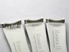 New 1:1 RubberB 3AF Rubber Strap 3 Size 5 Colors Same Technology as Genuine