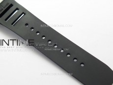 RM052 Skull White Carbon Real Tourbillon YSF 1:1 Best Edition Skull Dial on Black Rubber Strap