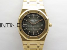 Royal Oak 39mm 16202 50th RG ZF 1:1 Best Edition Gray Textured Dial on SS Bracelet A7121