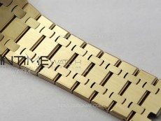 Royal Oak 39mm 16202 50th RG ZF 1:1 Best Edition Gray Textured Dial on SS Bracelet A7121
