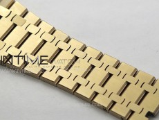 Royal Oak 39mm 16202 50th RG ZF 1:1 Best Edition Gray Textured Dial on SS Bracelet A7121