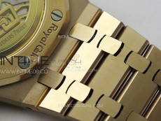 Royal Oak 39mm 16202 50th RG ZF 1:1 Best Edition Gray Textured Dial on SS Bracelet A7121