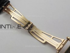 Royal Oak 41mm 15400 RG APSF 1:1 Best Edition Black Textured Dial on RG Bracelet A3120 Super Clone V3