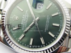 DateJust 36 SS 116234 VSF 1:1 Best Edition 904L Steel Green Dial on Jubilee Bracelet VS3235
