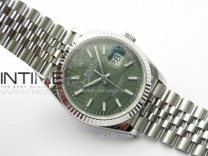 DateJust 36 SS 116234 VSF 1:1 Best Edition 904L Steel Green Leaf Dial on Jubilee Bracelet VS3235