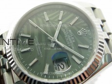 DateJust 36 SS 116234 VSF 1:1 Best Edition 904L Steel Green Leaf Dial on Jubilee Bracelet VS3235