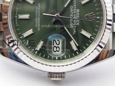 DateJust 36 SS 116234 VSF 1:1 Best Edition 904L Steel Green Leaf Dial on Jubilee Bracelet VS3235