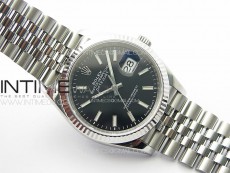 DateJust 36 SS 116234 VSF 1:1 Best Edition 904L Steel Black Dial on Jubilee Bracelet VS3235
