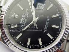 DateJust 36 SS 116234 VSF 1:1 Best Edition 904L Steel Black Dial on Jubilee Bracelet VS3235