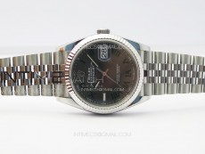 DateJust 36 SS 116234 VSF 1:1 Best Edition 904L Steel Gray Dial Roman Markers on Jubilee Bracelet VS3235