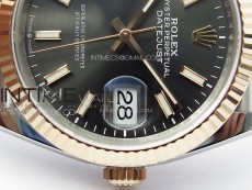 DateJust 36 SS 116231 VSF 1:1 Best Edition 904L Steel Gray Stick Dial on Jubilee Bracelet VS3235