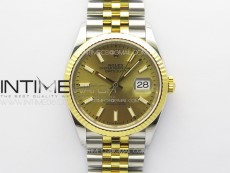 DateJust 36 SS 116231 VSF 1:1 Best Edition 904L Steel Gold Stick Dial on Jubilee Bracelet VS3235