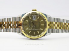 DateJust 36 SS 116231 VSF 1:1 Best Edition 904L Steel Gold Stick Dial on Jubilee Bracelet VS3235
