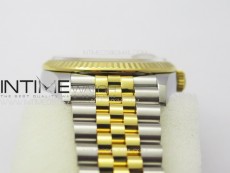 DateJust 36 SS 116231 VSF 1:1 Best Edition 904L Steel Gold Stick Dial on Jubilee Bracelet VS3235