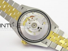 DateJust 36 SS 116231 VSF 1:1 Best Edition 904L Steel Gold Stick Dial on Jubilee Bracelet VS3235