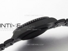 Submariner DIW DLC Sandblasted VSF 1:1 Best Edition Black/Blue Dial on DLC Bracelet VS3135