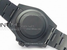 Submariner DIW DLC Sandblasted VSF 1:1 Best Edition Black/Blue Dial on DLC Bracelet VS3135