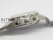 Speedmaster Professional SS Bezel Blude Dial Best Edition on SS Bracelet A9300 (Free leather Strap)