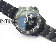 Submariner DIW DLC Sandblasted VSF 1:1 Best Edition Black Dial on DLC Bracelet VS3135