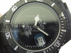 Submariner DIW DLC Sandblasted VSF 1:1 Best Edition Black Dial on DLC Bracelet VS3135