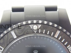 Submariner DIW DLC Sandblasted VSF 1:1 Best Edition Black Dial on DLC Bracelet VS3135