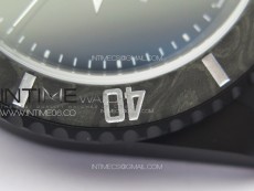 Submariner DIW DLC Sandblasted VSF 1:1 Best Edition Black Dial on DLC Bracelet VS3135