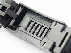 Submariner DIW DLC Sandblasted VSF 1:1 Best Edition Black Dial on DLC Bracelet VS3135