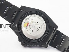 Submariner DIW DLC Sandblasted VSF 1:1 Best Edition Black Dial on DLC Bracelet VS3135