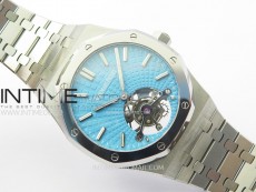 Royal Oak SIHH SS Tourbillon R8F Tiffany Blue Dial on SS Bracelet A2924