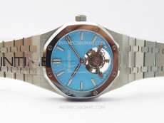 Royal Oak SIHH SS Tourbillon R8F Tiffany Blue Dial on SS Bracelet A2924