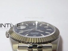 DateJust 41 126334 904L Steel NTF 1:1 Best Edition Blue Fluted Dial on Jubilee Bracelet VR3235